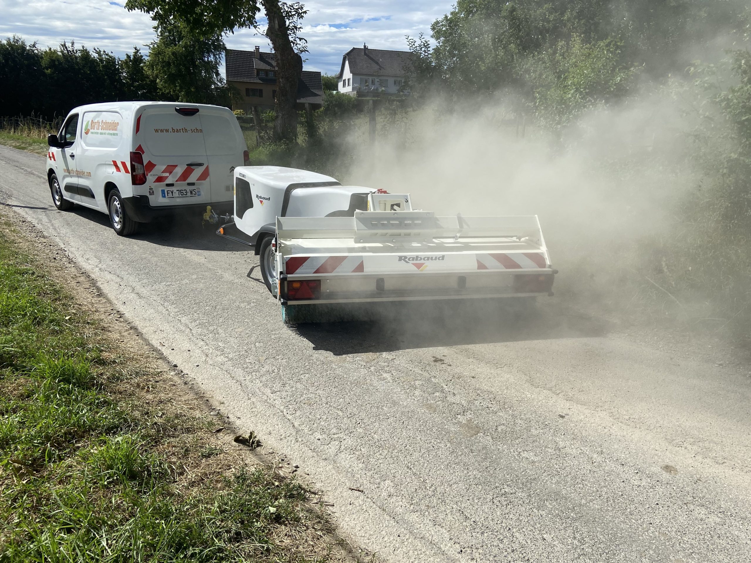 Nettoyage chantier Haut-Rhin