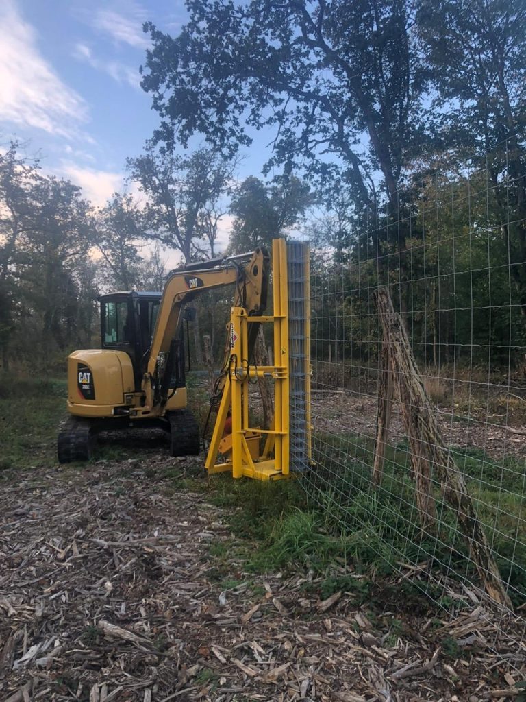 Dérouleuse de grillage Alsace